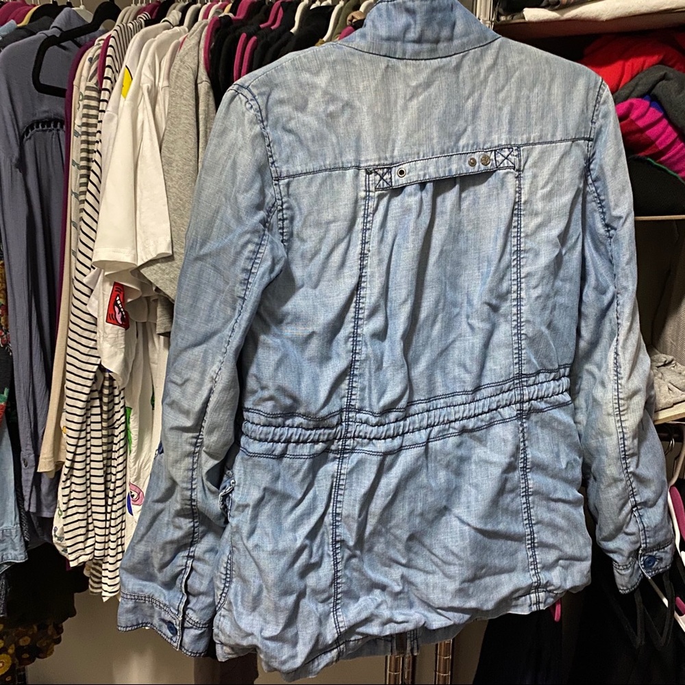 Anthropologie Marrakech chambray jacket - Picture 4 of 8